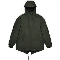 Rains Unisex Fishtail Jacket W3 Green Sadetakit L