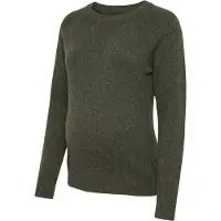 Vero moda Maternity Vmmdoffy Ls O-Neck Blouse Ga Noos - Green - L