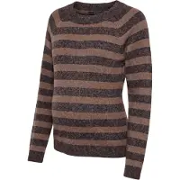 Vero moda Maternity Neulepaita 'VMMDoffy' karamelli / meleerattu ruskea