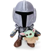 Disney Star Wars Mandalorian With Mini Grogu 25 Cm Nalle