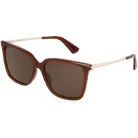 Nina Ricci Aurinkolasit SNR495 56/16/140 Cammello opalino lucido Akryyli NAISILLE SNR495