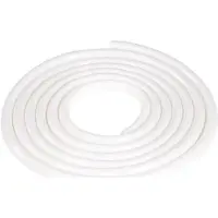 Alphacool AlphaTube HF 13/10 - UV white, PVC-letku, 3m