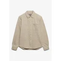 Superdry Twill Tweed Jersey Pitkähihainen Kauluspaita