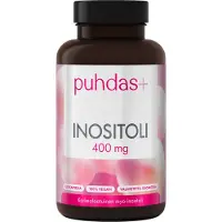 Puhdas+ Inositoli 400 mg 120 kaps ravintolisä