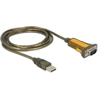 DeLOCK 65840 serial cable Black, Yellow 1.5 m USB Type-A DB-9 (65840)