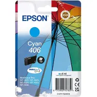 Epson 406 - cyan - original - ink cartridge