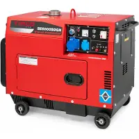 Timco SE5000SDGN 230 V diesel aggregaatti