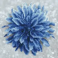 Diamond Dotz Blue Dahlia timanttityö