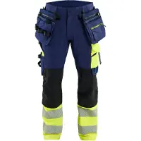 Blakläder 1145 ToolRig Highvis 4-way Stretch työhousut