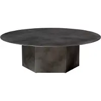 Gubi Epic Sohvapöytä Ø110 - Sohvapöydät Teräs Misty Grey - 10075002