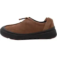 Ugg for man. 1179050 Dark Brown Outpost Tasman Leather Slippers (43), Flat, Suede, Laces, Casual