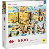 Peliko Mauri Kunnas joulu -palapeli, 1000 palaa