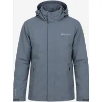 Deproc Ulkoilutakki 'Outdoorjacke LAVAL Herren Regenjacke, Wanderjacke' basaltinharmaa