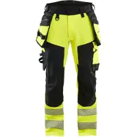 Blakläder 1122 HighVis 4-way Stretch riipputaskuhousut
