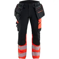 Blakläder 1145 ToolRig Highvis 4-way Stretch työhousut