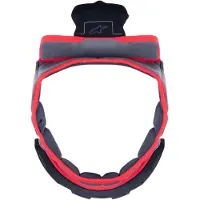 Alpinestars S-R10 -päälaen pehmuste Kruunutyyny Musta unisex, size L10mm