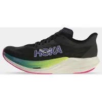 Hoka One One U Rocket X 3 Black/Neon Nebula - 38 2/3
