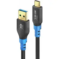PureLink | FlexInstall | USB-C - USB-A | 3.2 Gen 1 | 0,3m | Musta