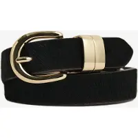 Gant Pony Hair Chunky Keeper Belt - Brown - 80
