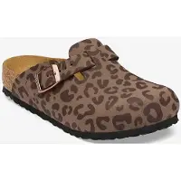 Birkenstock Boston Kids Bfbc Print Leo Mocca - Brown - 26
