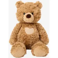 Teddykompaniet Teddy Cream Teddybear Brown - Brown - H:33CM