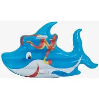 Suntoy Haj Luftmadrass - Blue - ONE SIZE