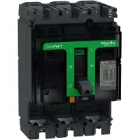 Schneider Electric Maksimalafbryder uden strømrelæ, ComPacT NSX250F, 36 kA ved 415 VAC 50/60 Hz, 250 A, 3-puolainen