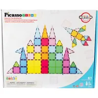 PicassoTiles magneettinen rakennussetti 61 osaa