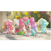Mighty Jaxx Sanrio Floral Daydream -sarjan Kandy-vinyylifiguuri Sokkoboxi 6 Yksiköt