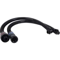 Alphacool Eisbaer GPX Extension Set 90°-laajennuspakkaus, musta
