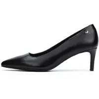 Martinelli for woman. 1749-B247K Fonte black leather shoes (36), 5 to 8 cm, None, Casual, Party, Classic