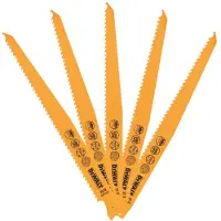 DeWalt Puukkosahanterä DT2349-QZ; 228 mm; 5 kpl.
