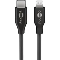 Pro 39447 Lightning-USB-C  USB-lataus- ja synkronointikaapeli USB C, Apple Lightnin uros (8-nastainen)