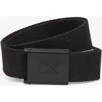 Calvin Klein Golf Ck Monogram Buckle Belt - Black - ONE SIZE