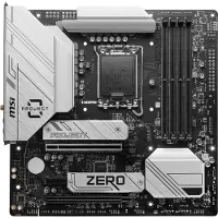 MSI B760M Ptoject Zero, Intel, LGA 1700, Intel Celeron, Intel Pentium Gold, LGA 1700, DDR5-SDRAM, 256 GB (7E14-001R)