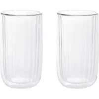 Homla Lasit kahvalla CEMBRA GROOVE, 2 x 350 ml