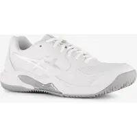 Asics for woman. 1042A318 GEL-Dedicate 9 Padel white sneakers (40.5), Flat, Laces, Casual, Sport, Tennis / Paddle tennis, Mesh