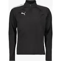Puma Harjoituspaita Teamliga 1/4 Vetoketju - Musta/valkoinen, koko XX-Large