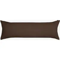 Hoie Frøya Putetrekk Mørk Brun - Brown - 50X150CM