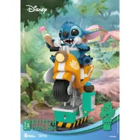 Beast Kingdom Toys Disney Stitch D Stage Pvc-kolikkoratsastusfiguuri 16 Cm