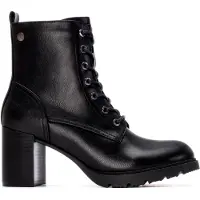 Xti for woman. 14429801-NEGRO Ankle boots 144298 black (38), 5 to 8 cm, Zip, Casual