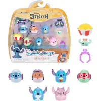 Squishalongs Squish-a-longs 2.5 cm Disney Stitch 6 Pack