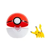 Pokémon Clip N Go Pikachu With Poke Ball - Multi/patterned - ONE SIZE