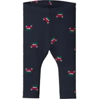 Name it Leggingsit 'NBMRISTMAS JOHN' marine / vihreä / tulenpunainen / valkoinen
