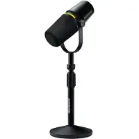 Shure Motiv MV7+ -USB / XLR + teline -mikrofonibundle, musta