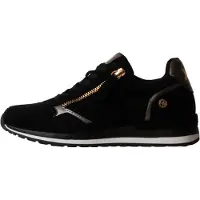 Xti for woman. 14636803-NEGRO Sneakers 146368 black (39), 3 to 5 cm, Laces, Zip, Casual