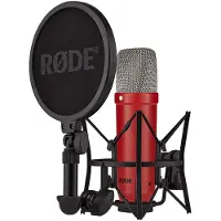 Rode RØDE NT1 Signature Series -lähetysmikrofoni (punainen)