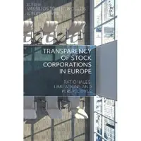Transparency of Stock Corporations in Europe