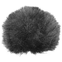 Rycote Karvainen tuulisuoja / nappimikrofoni musta