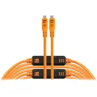 Tether Tools Optima 10G USB-C, 9.4m, Straight, Orange